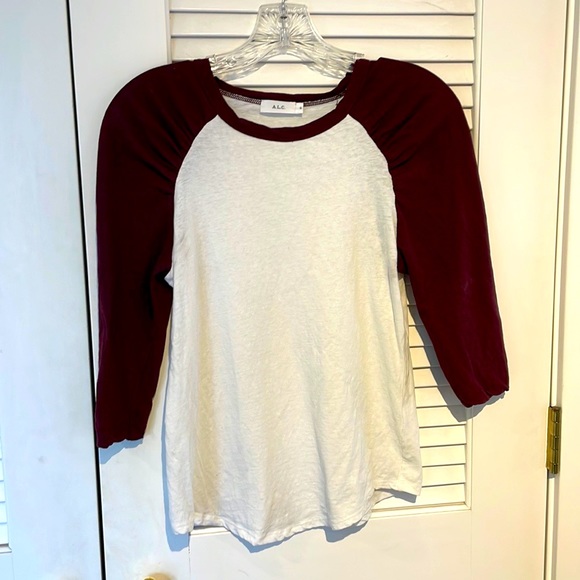 A.L.C. Elio 3/4 sleeve tee-practically new! - Picture 2 of 4